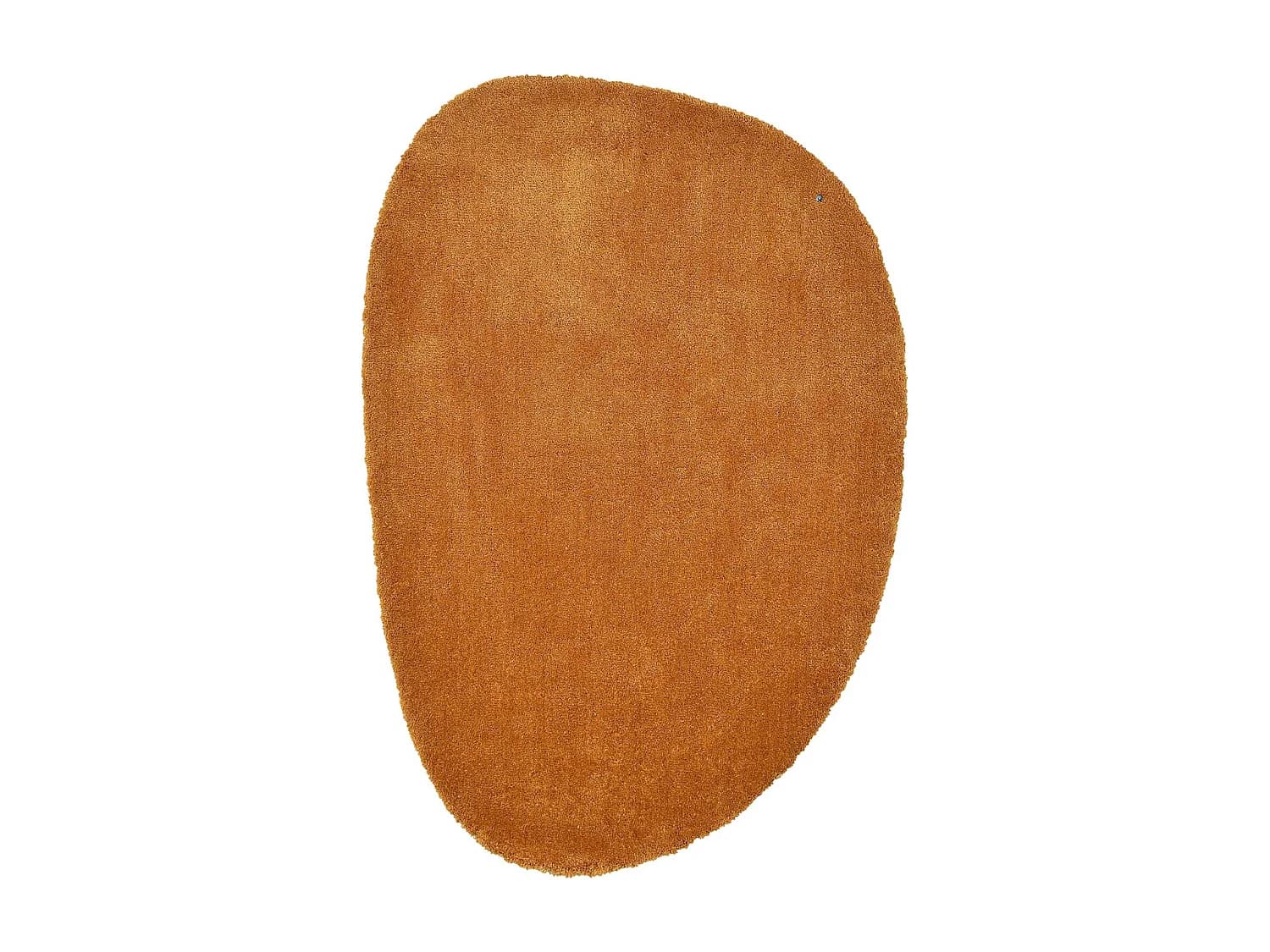 Tapis Shaggy tufté à la main 80x120 cm or Cozy