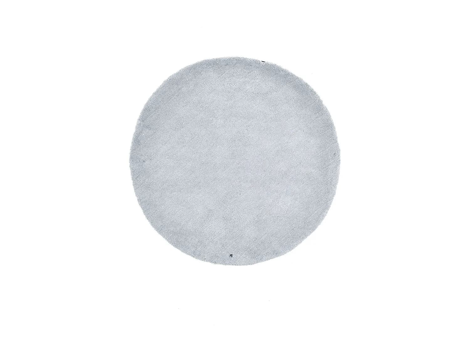 Tapis Shaggy tufté à la main 190x190 cm gris Cozy