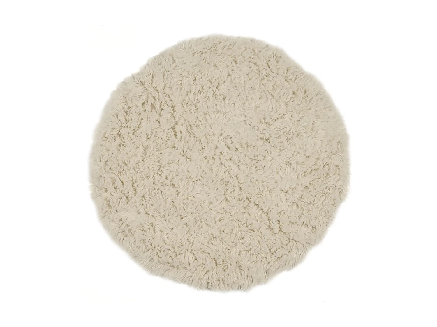 Tapis Flokati provenant de Grèce 250x250 cm natural Flokos 1250