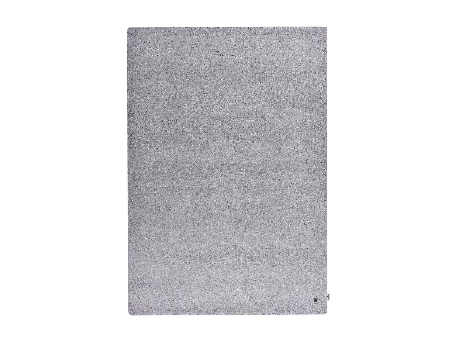 Tapis Shaggy tufté à la main 85x155 cm gris Cozy