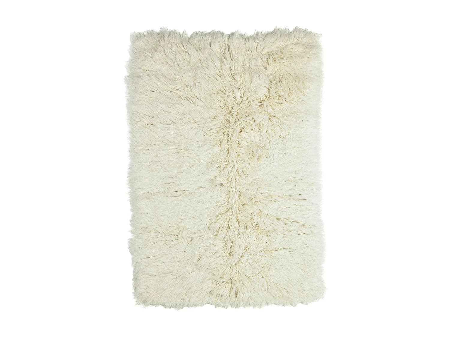 Tapis Flokati provenant de Grèce 160x230 cm natural Flokos XXL