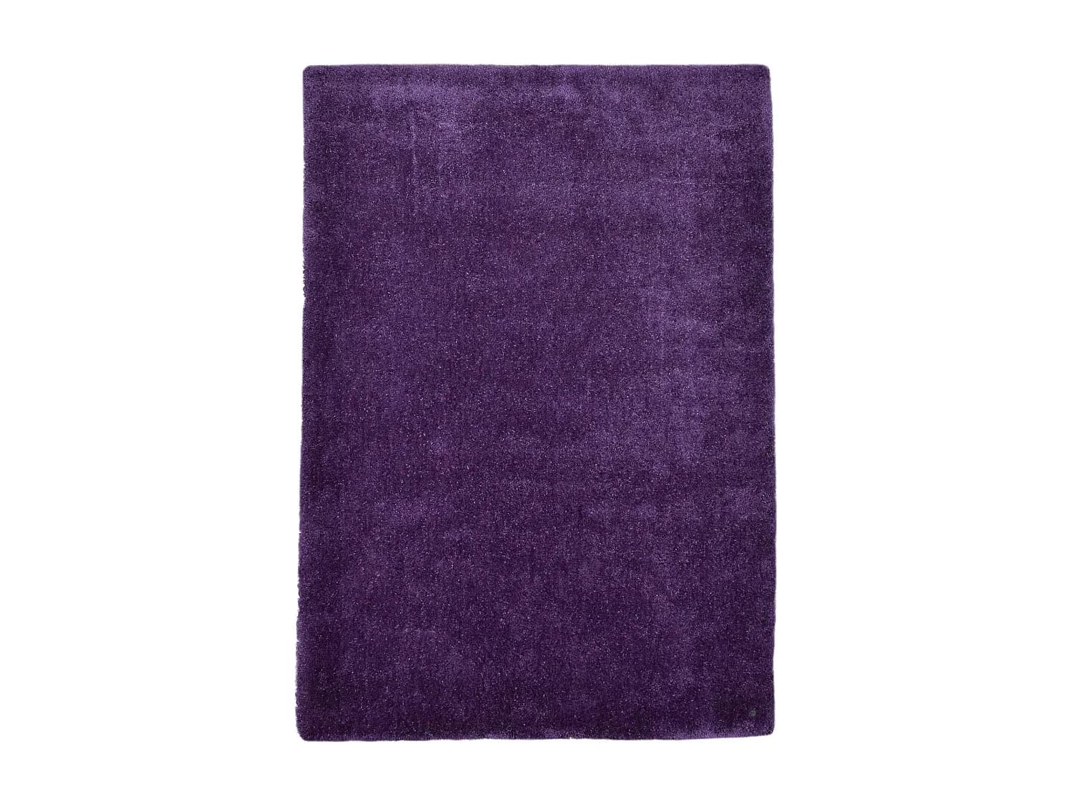 Tapis Shaggy tufté à la main 65x135 cm violette Cozy
