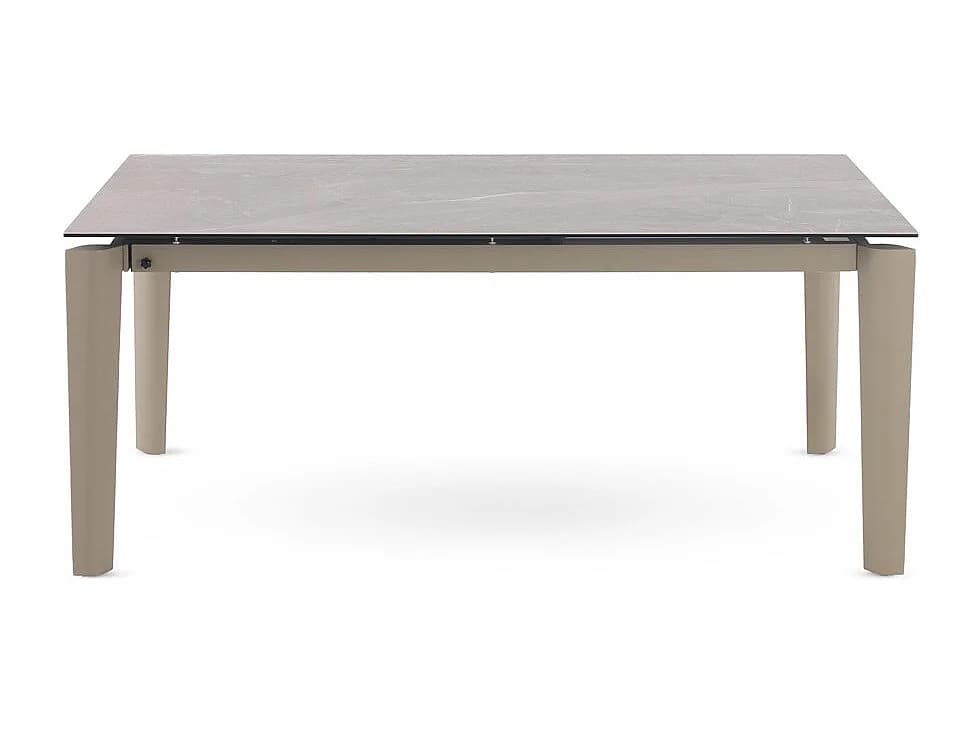 Table à rallonge 180/250x100 avec plateau en céramique