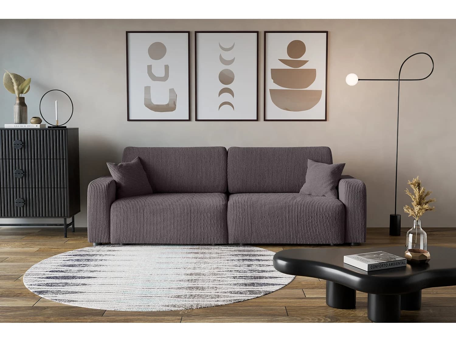 Canapé avec fonction de couchage