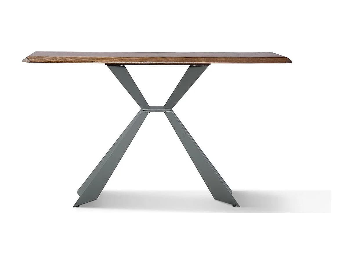 Console bois NOOR - Noyer - Marron