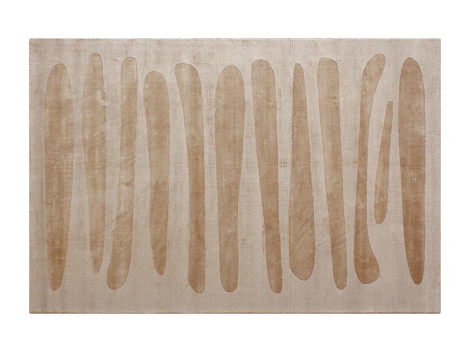 Tapis tissé à la main - 160 x 230 cm - Beige - 2200g/m² - BELLARIA