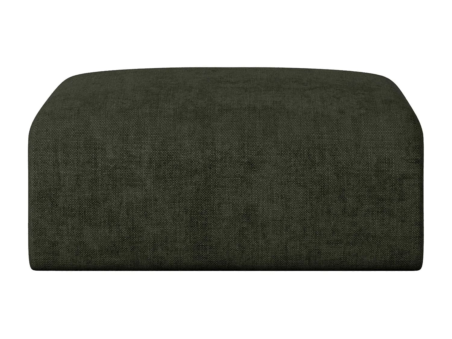 Pouf en tissu vert POGNI de Maison Céphy