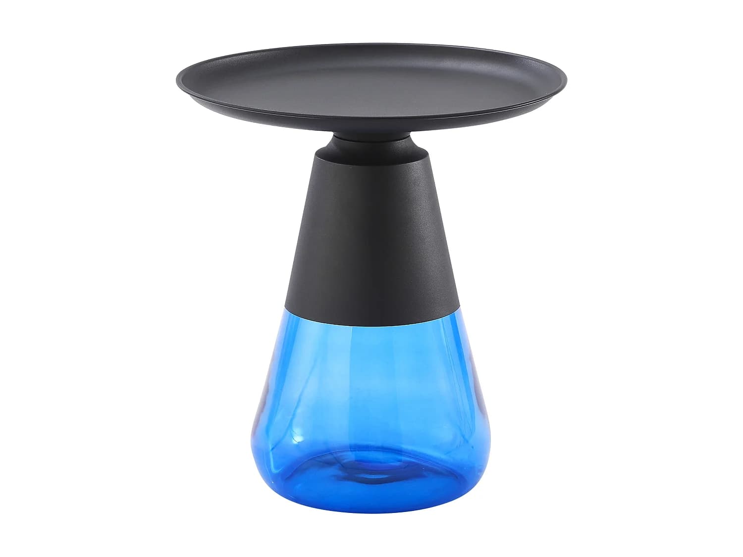Table basse TIFFANY B en noir et bleu
