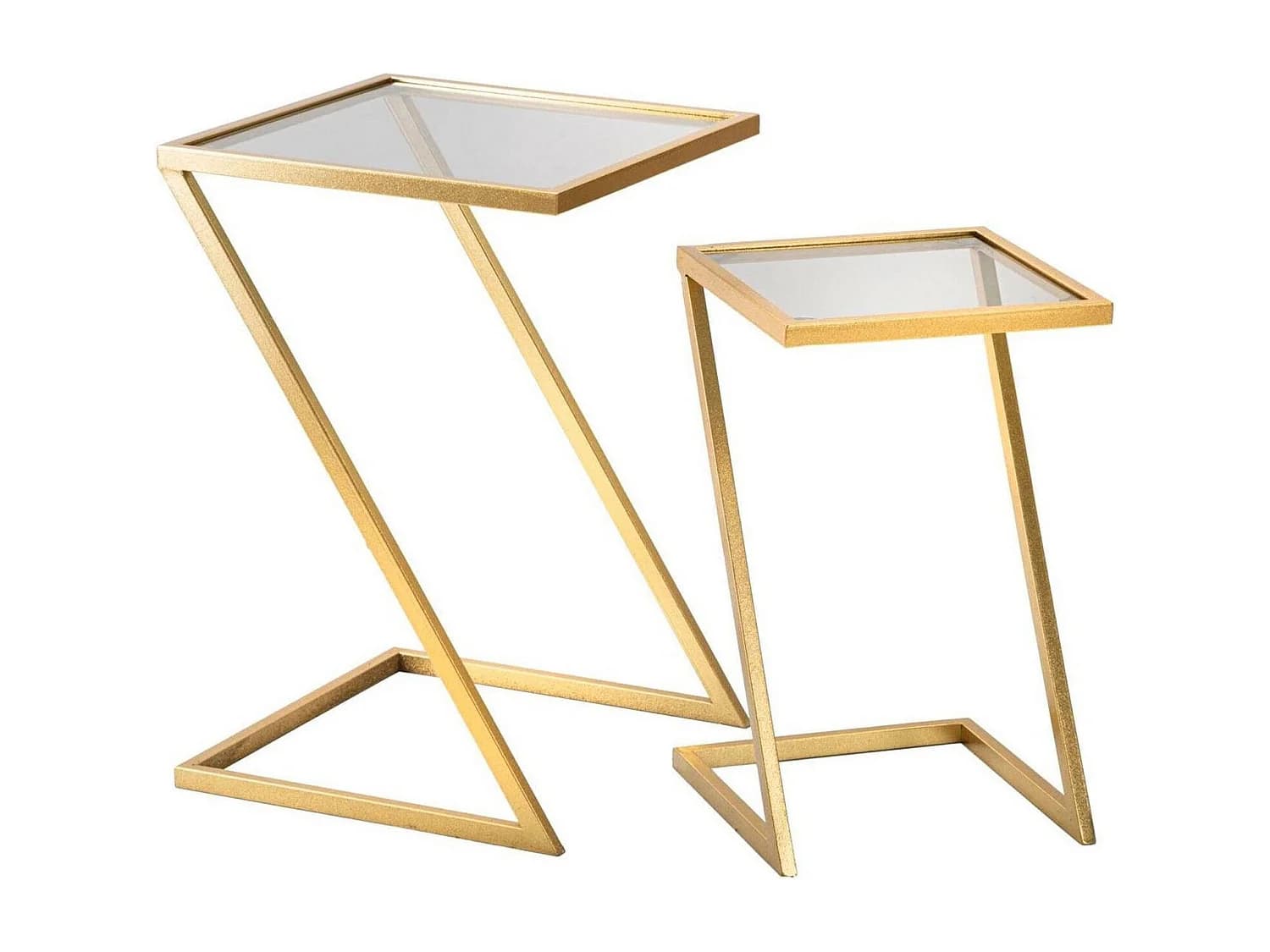 Table basse Ono, Table basse, Porte-revues pour canapé, Etagère de salon, 40x40 h60 cm, Or
