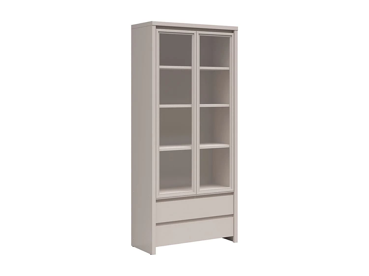 Vaisselier 2 portes 2 tiroirs Soren Cachemire