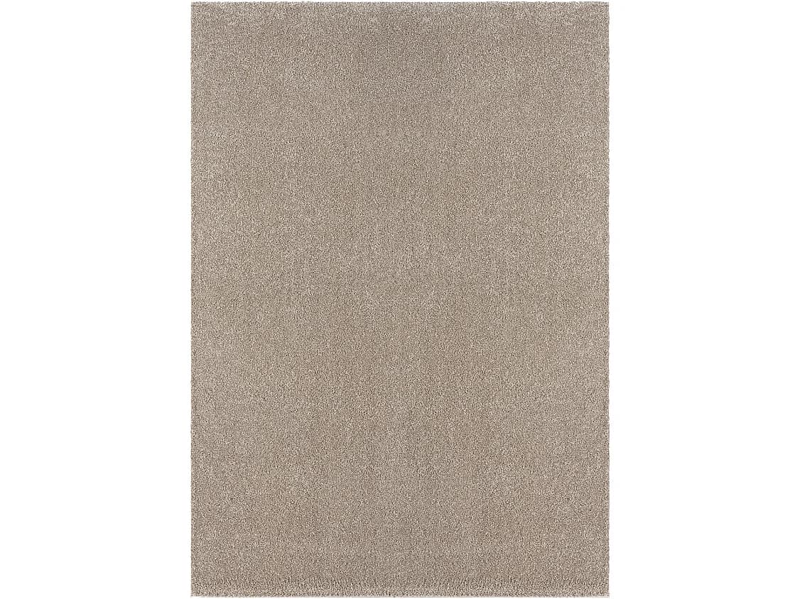 Tapis Grande salon moderne moelleux élégant, Beige, 200 x 290 cm