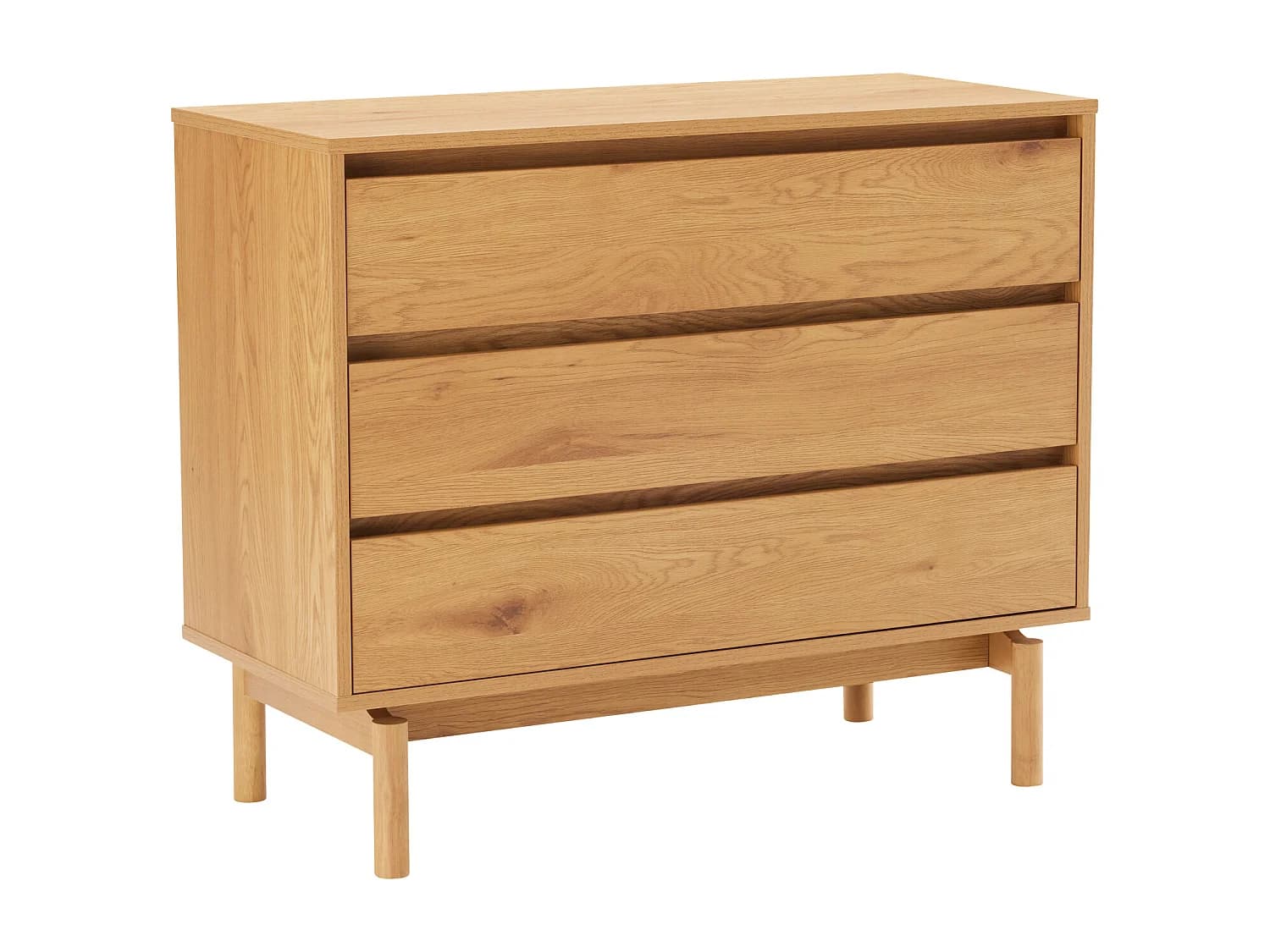 Commode en bois 3 tiroirs SARAH - HAPPY GARDEN