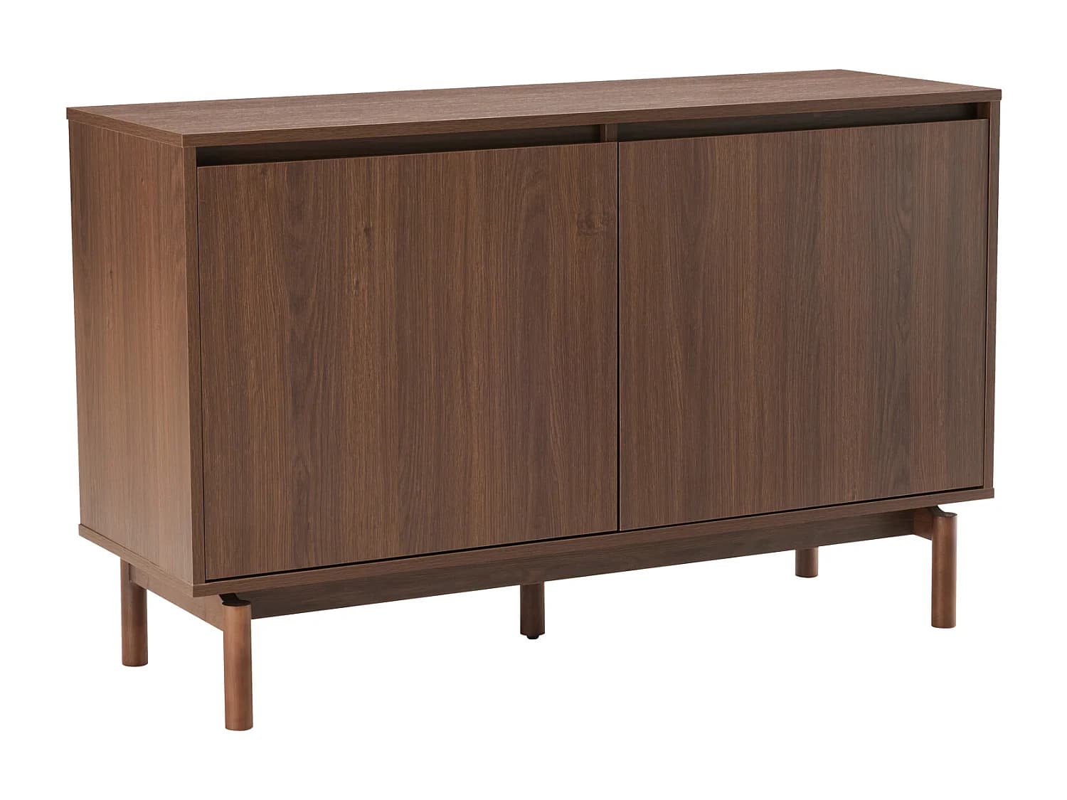 Buffet en bois foncé 120cm SARAH - HAPPY GARDEN