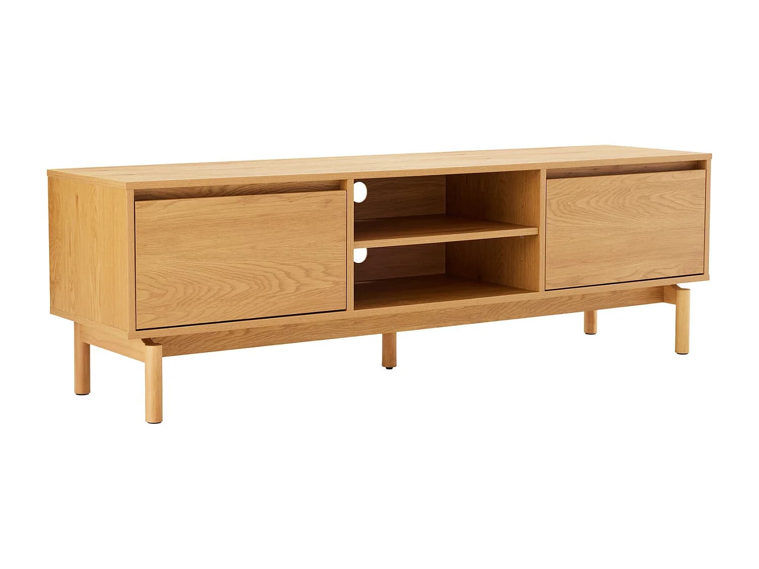 Meuble TV en bois 160cm SARAH
