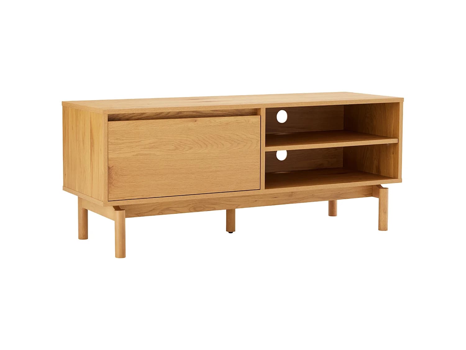 Meuble TV en bois 120cm SARAH