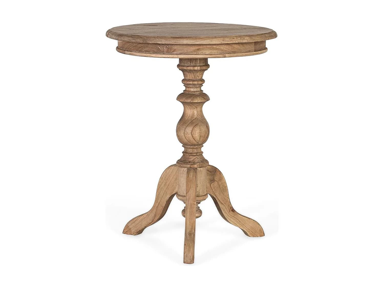 Table d'appoint Solstice en bois de mindi, 65 cm x 50 cm x 50 cm