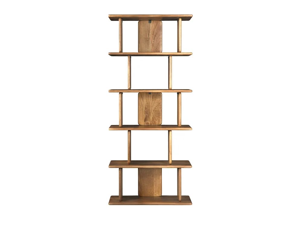 Batam - Étagère en bois massif H180cm - Bois