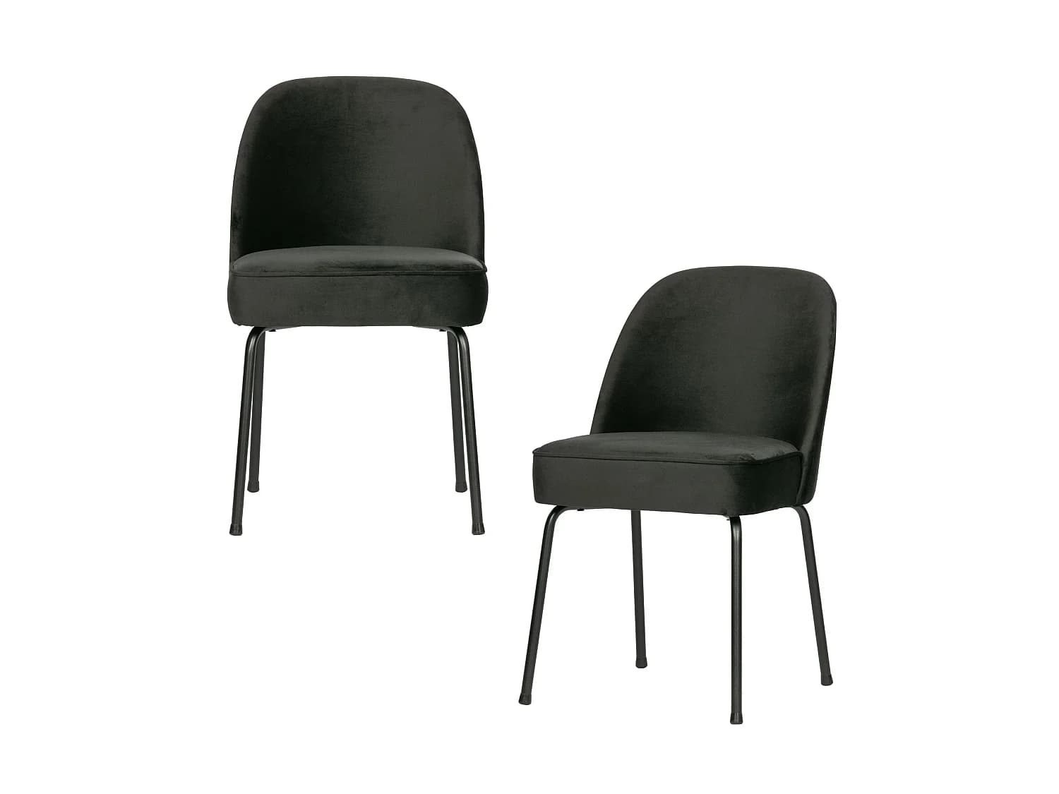 Chaises de table velours VOGUE