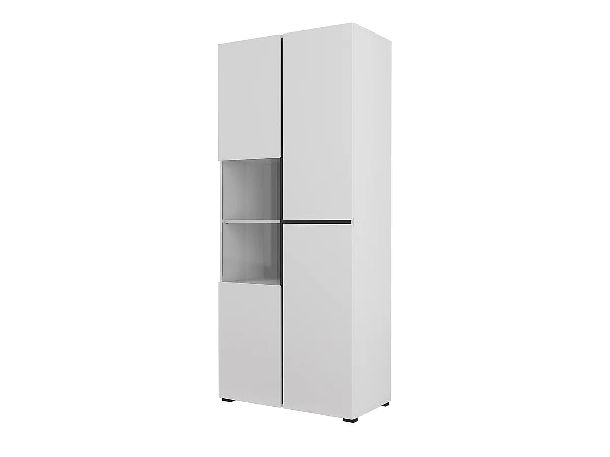 Vaisselier 2 portes Lilia Blanc