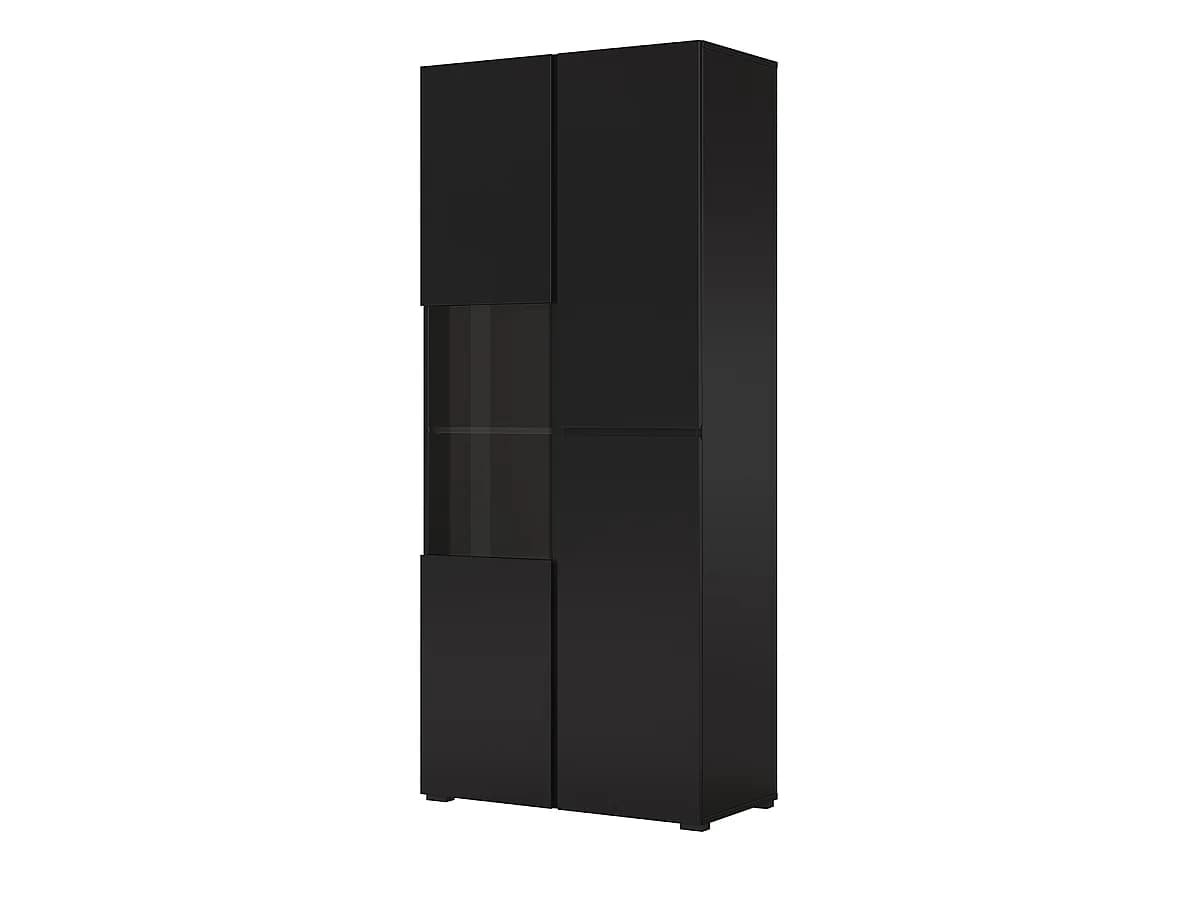 Vaisselier 2 portes Lilia Noir