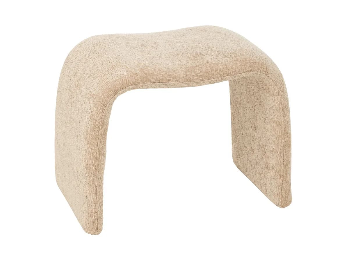 Pouf Design "Anise" 61cm Beige
