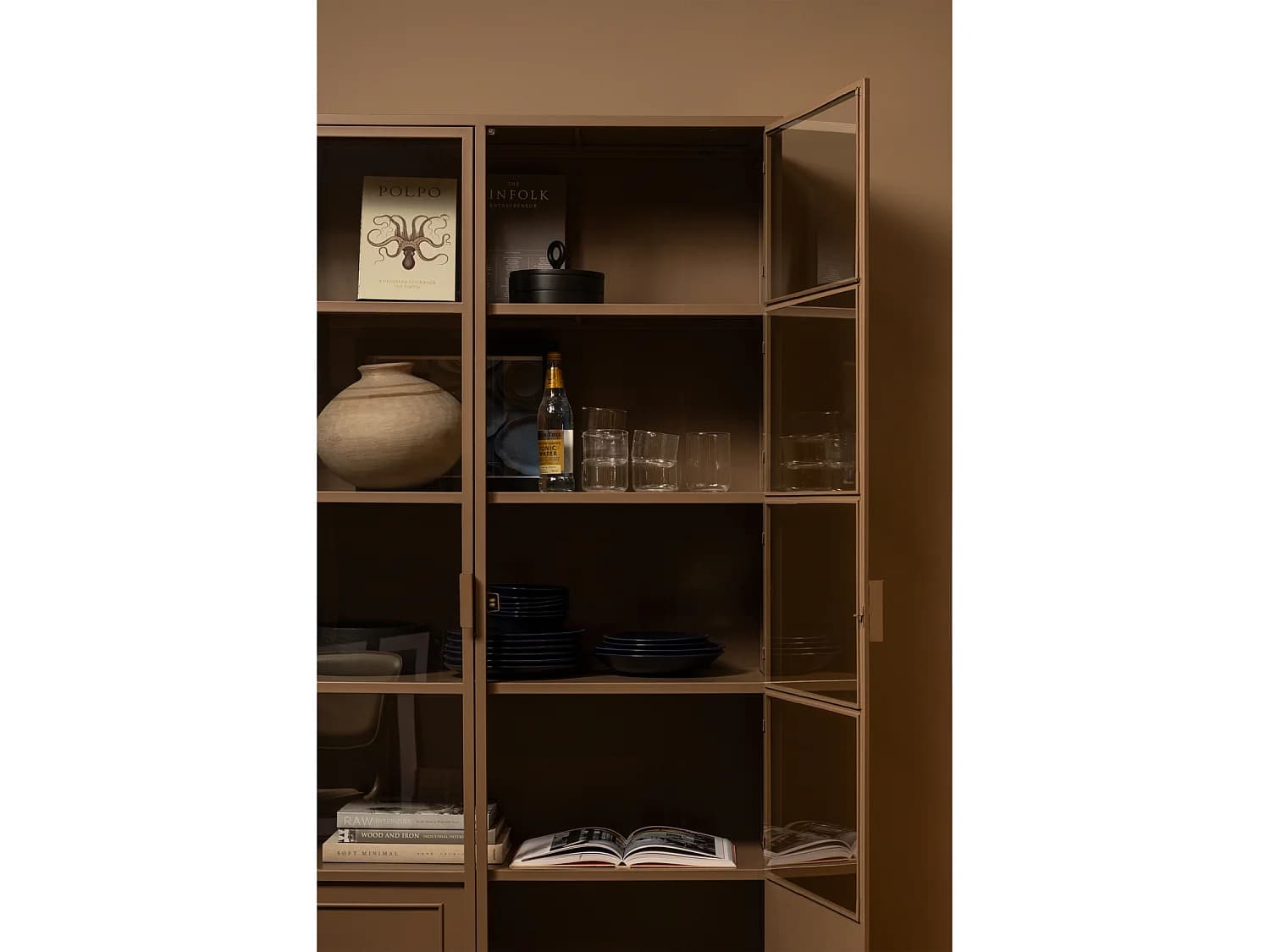 Vitrine XL en fer RONJA