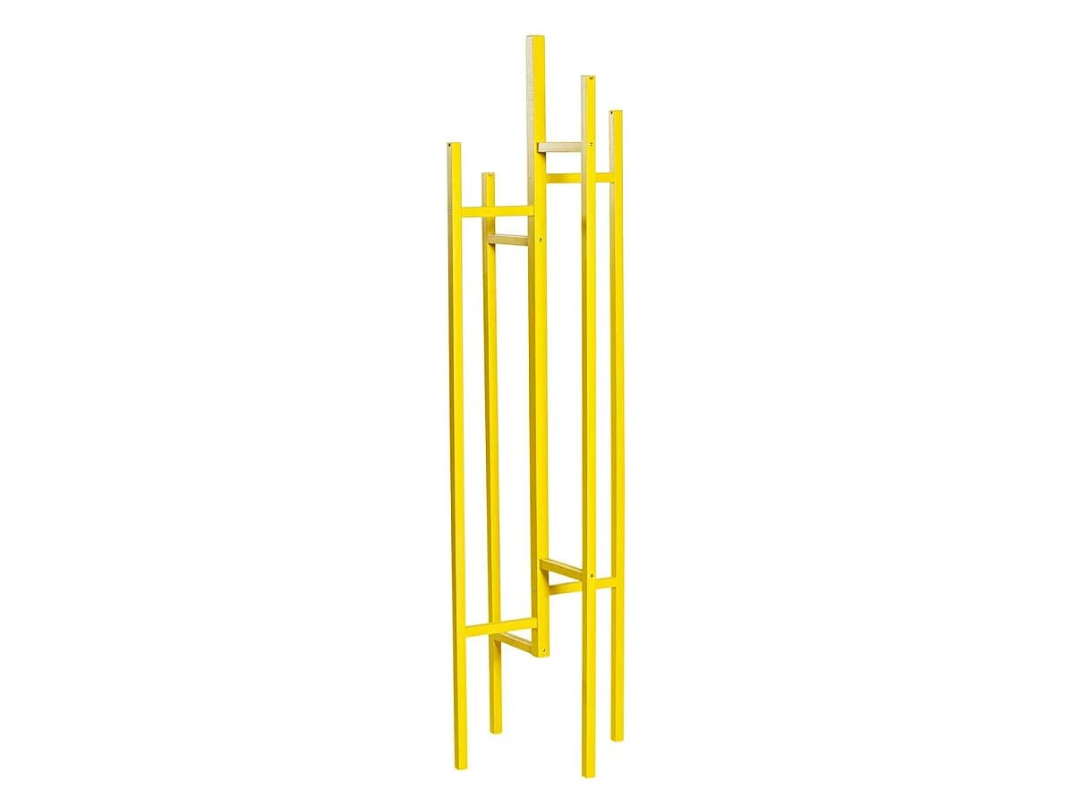 Porte-Manteau "Eigen" 175cm Jaune Moutarde