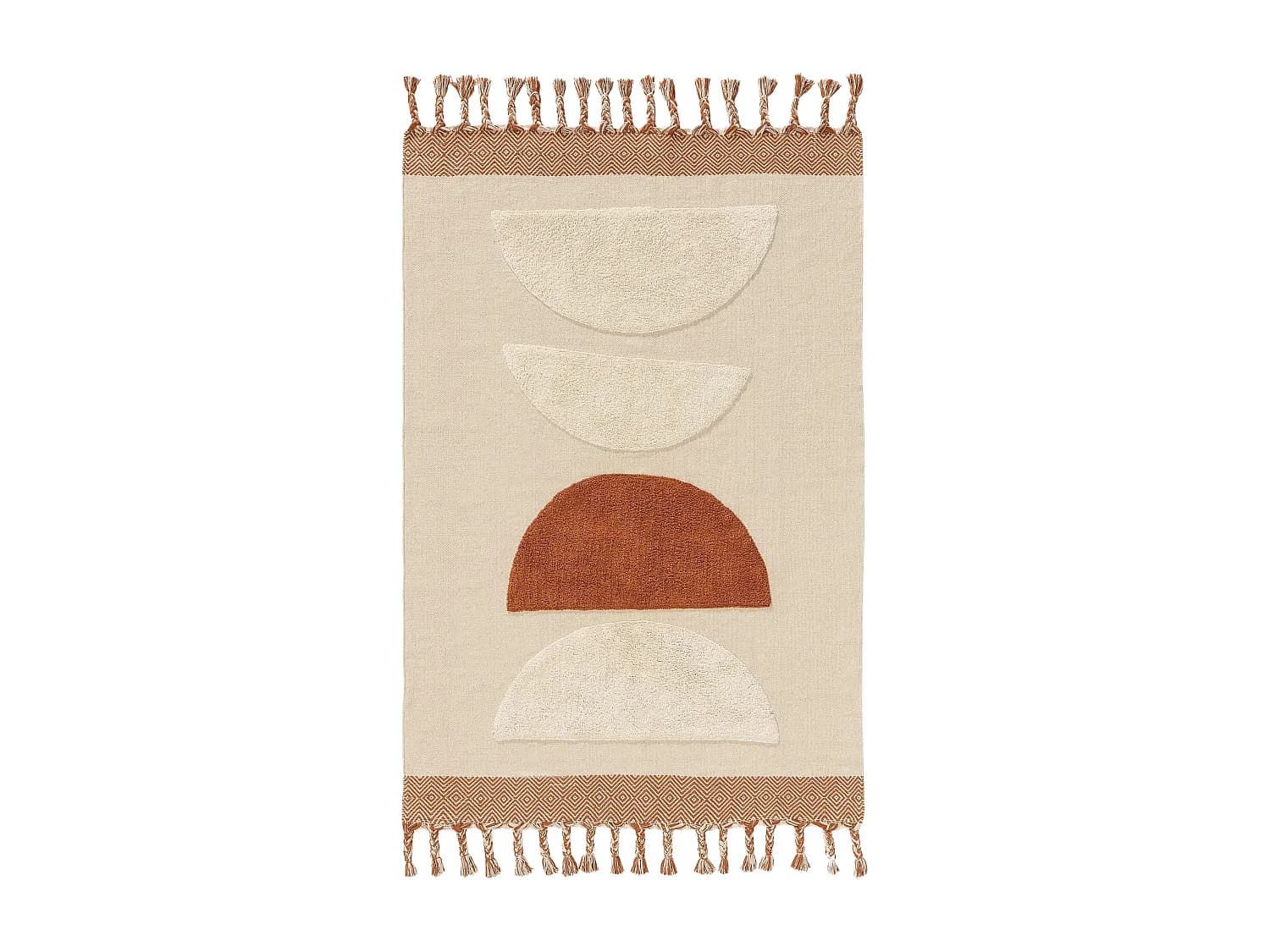 Tapis en coton Gibson Orange 200x300 cm
