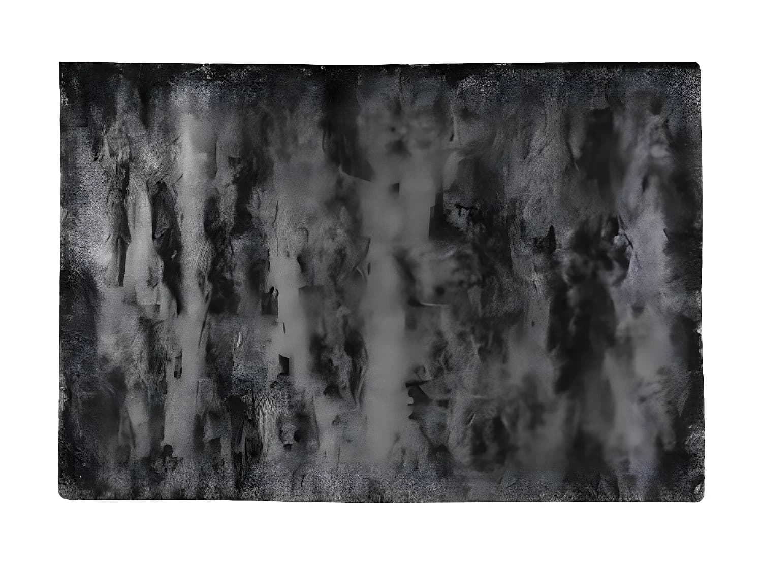 Tapis shaggy à poils longs ultra doux - 200 x 290 cm - Anthracite - DOLCE