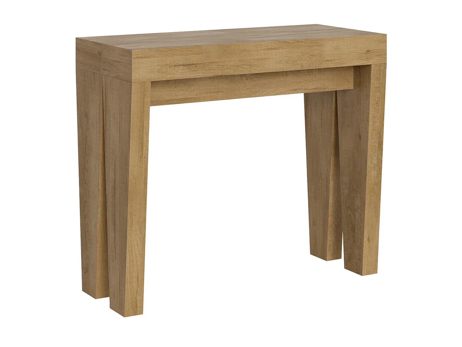 Console extensible 90x40/300 cm Spimbo chêne nature
