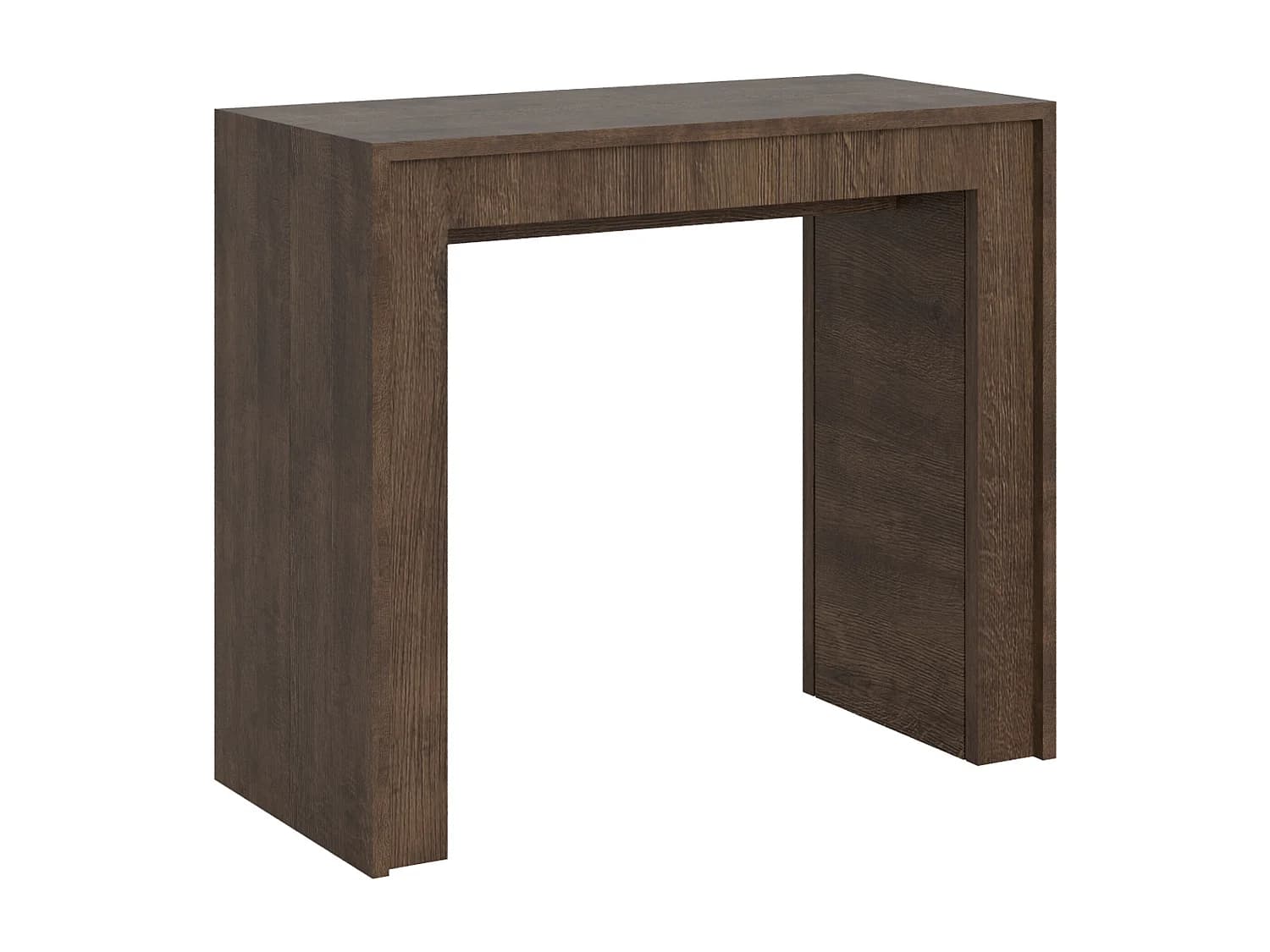 Console extensible 90x42/198 cm Mia Small Noyer