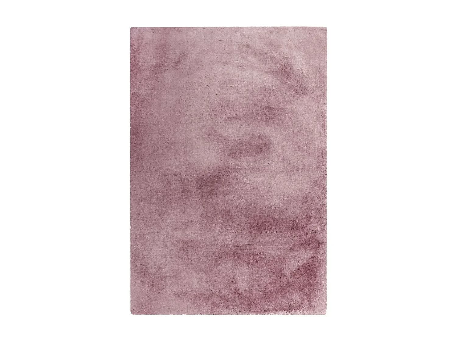 Tapis Uni Doux à Poils Longs "Rabbit" Rose 200 x 290 cm